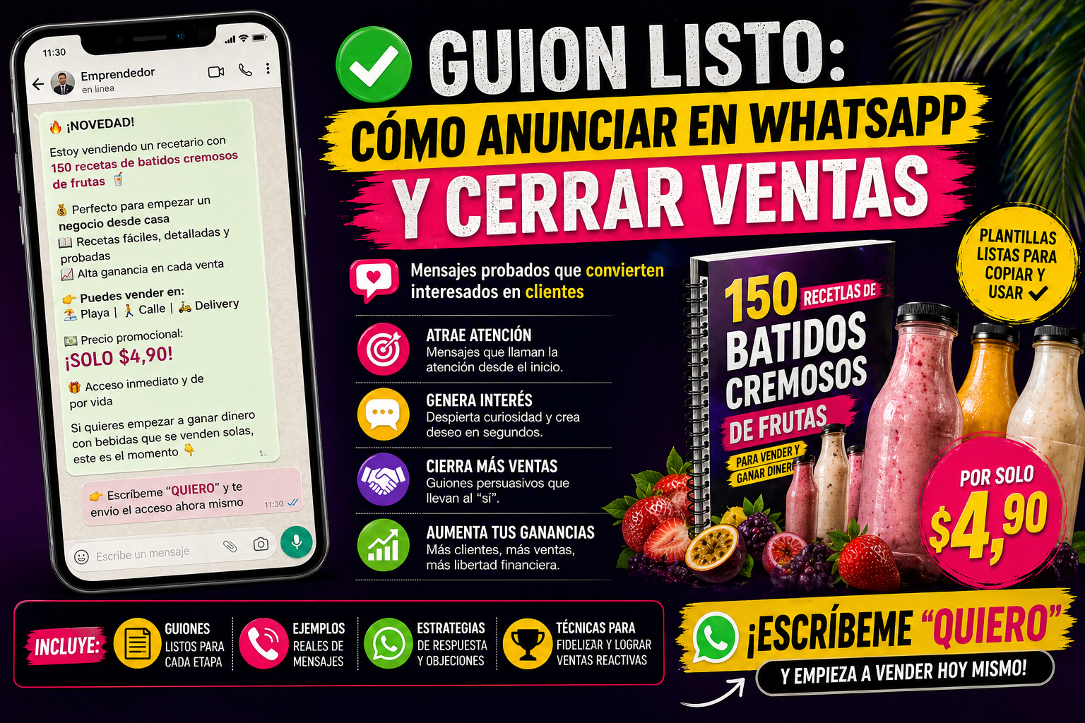 Bono guion de ventas